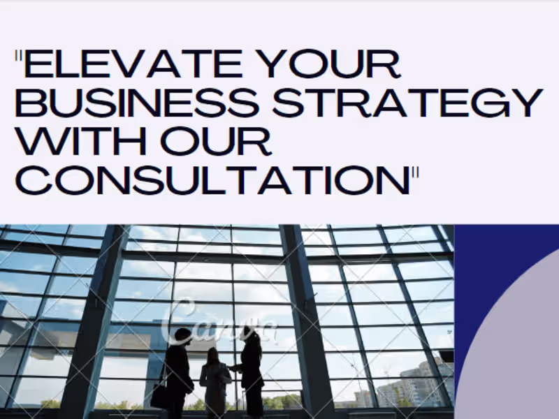 Cover image for Business Consulting