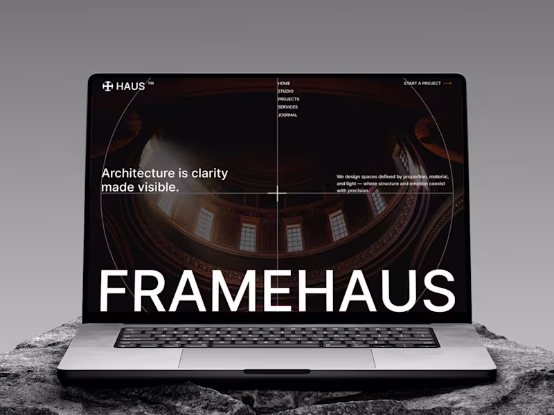 Cover image for Swiss-Inspired Framer Template for Architecture Studios