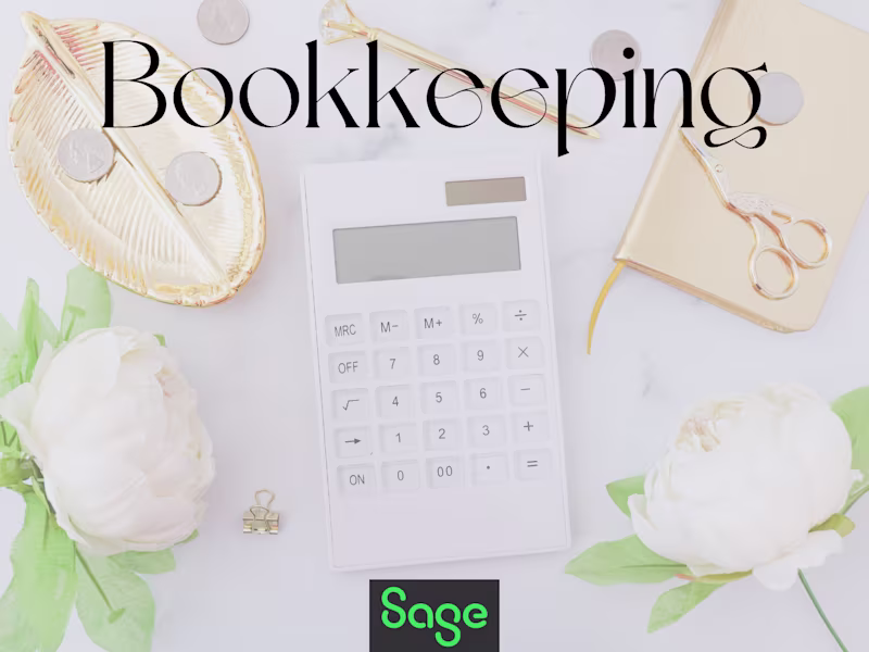 Cover image for Performed bookkeeping for an interior design company