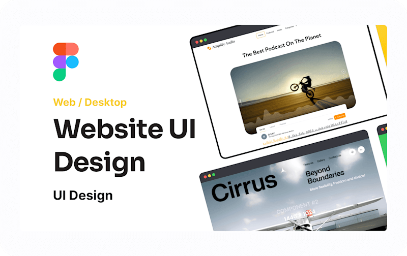 Cover image for Website UI Design Services for Exceptional Experiences