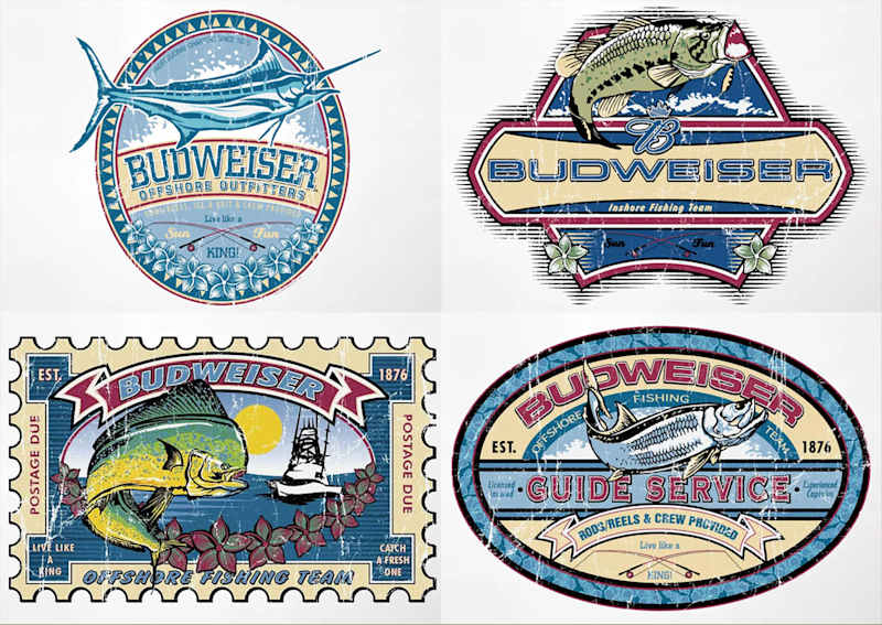 Cover image for Graphic Design | 2002 | Budweiser, Adobe CC, Illustrator, Brand 
