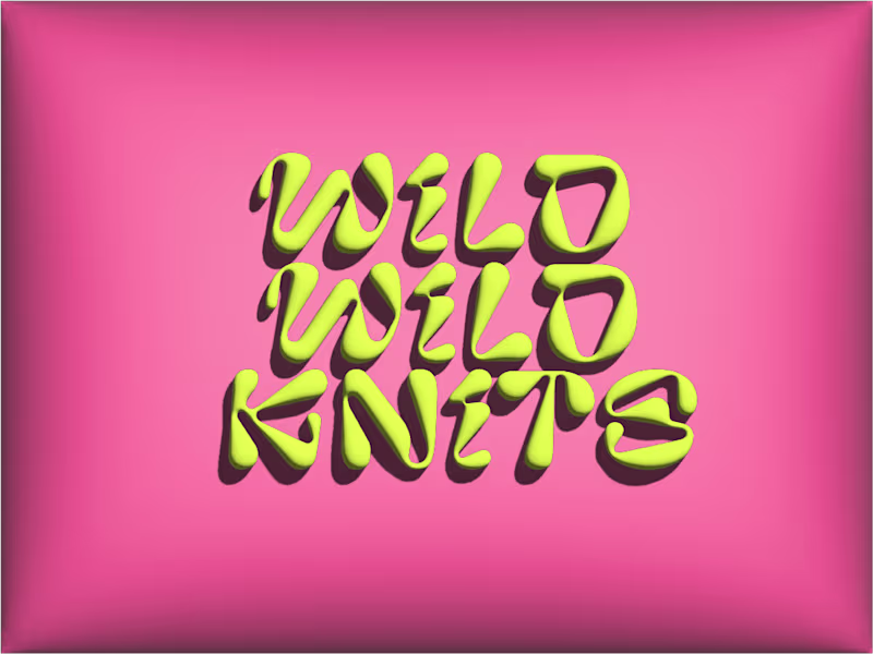 Cover image for Wild Wild Knits Tik Tok