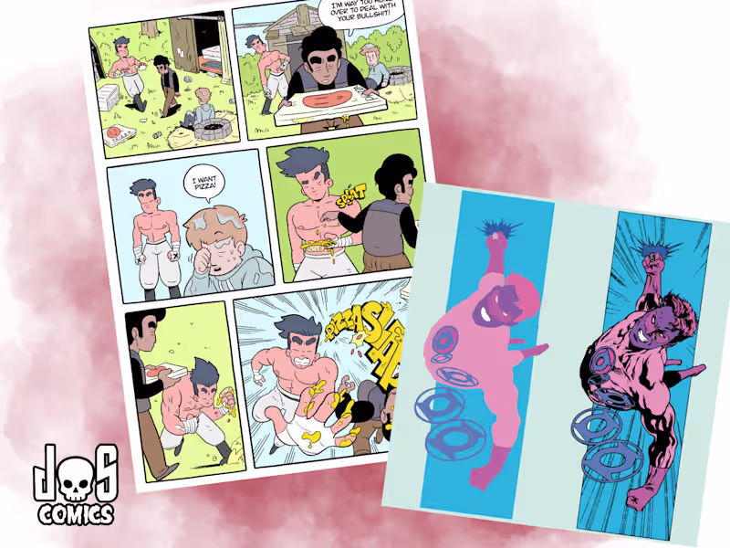 Cover image for Comic Page Flatting / Flat Colouring (Coloring)