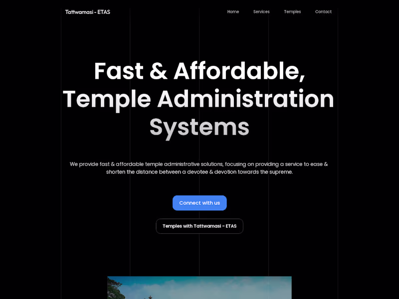 Cover image for Minimalistic Gridular Landing Page
