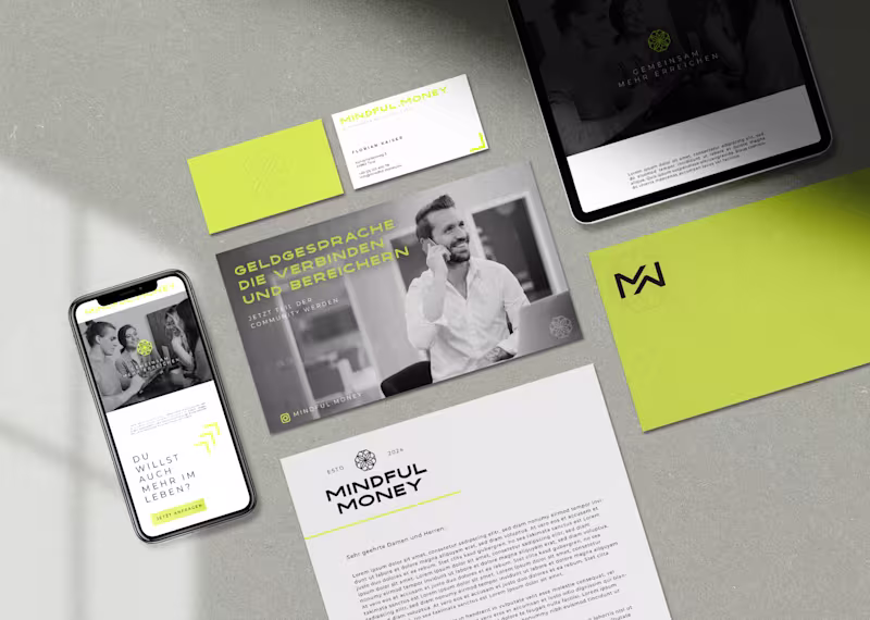 Cover image for Comprehensive brand concept and design for Mindful Money — i...