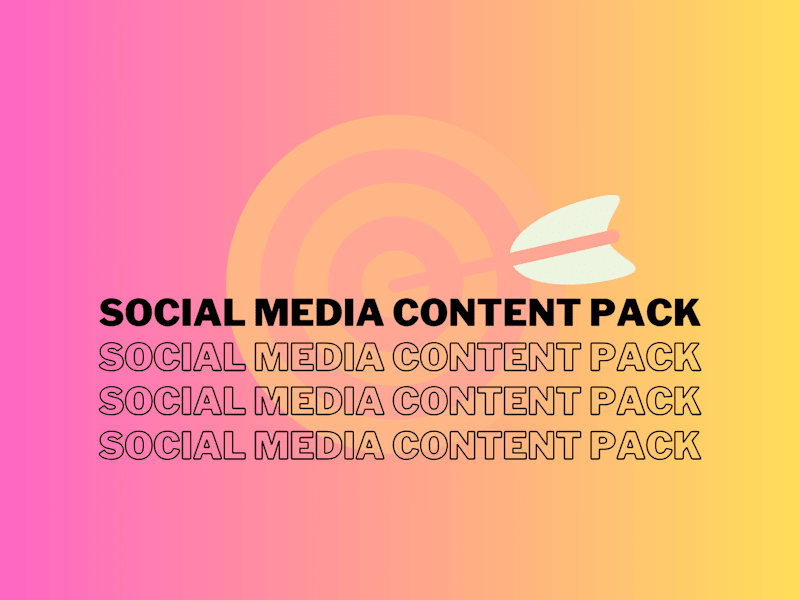 Cover image for Just Post-it! Social Media content pack