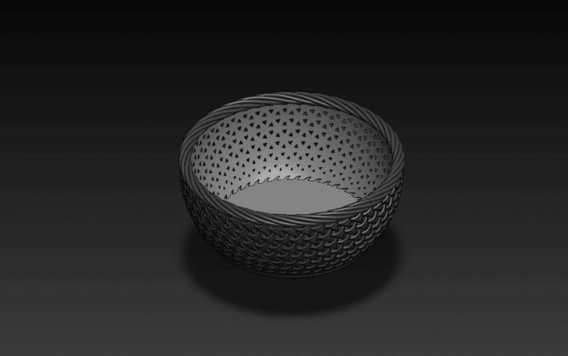Cover image for Sequence Basket 3D Model | SolidWorks