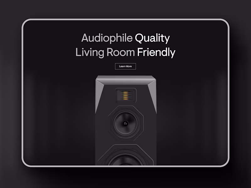Cover image for Emotiva Speaker Landing Page