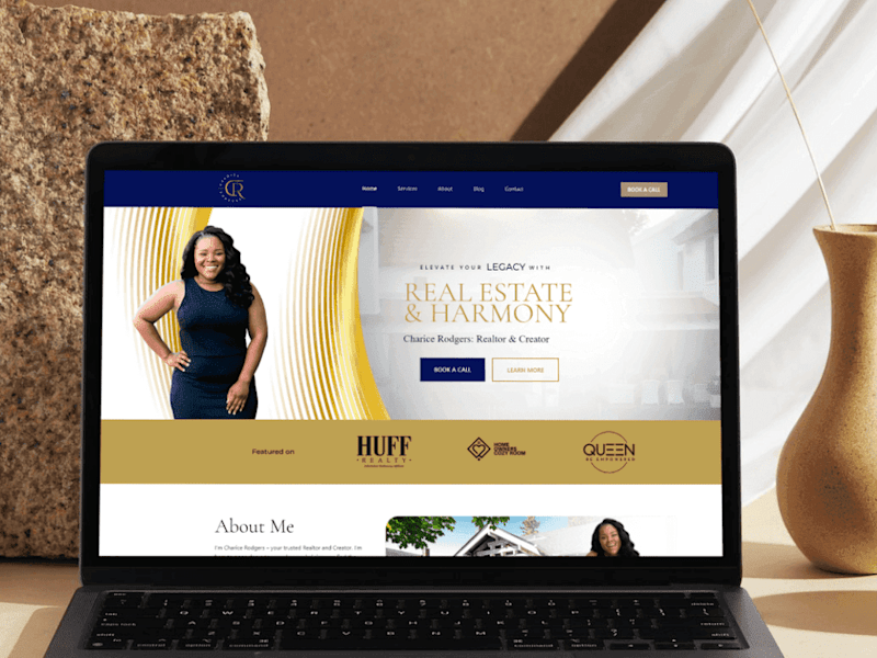 Cover image for Charice Rodgers Branding & Website Design