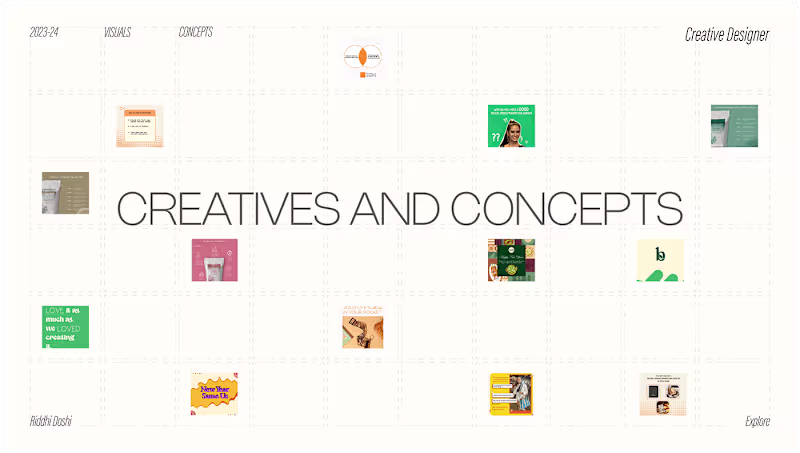 Cover image for Creatives | 2023-24