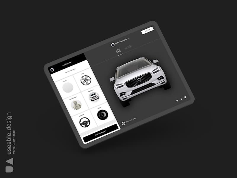 Cover image for Volvo Configurator