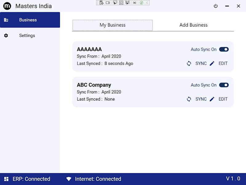 Cover image for Tally Connector Desktop App