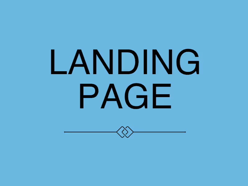 Cover image for Landing page copy - drive sales for your offer