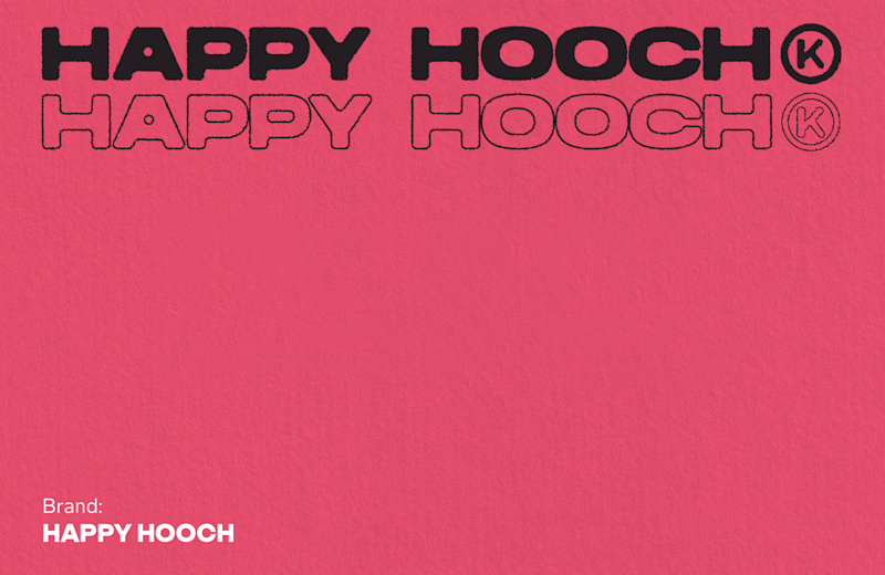 Cover image for HAPPY HOOCH (Brand Design)