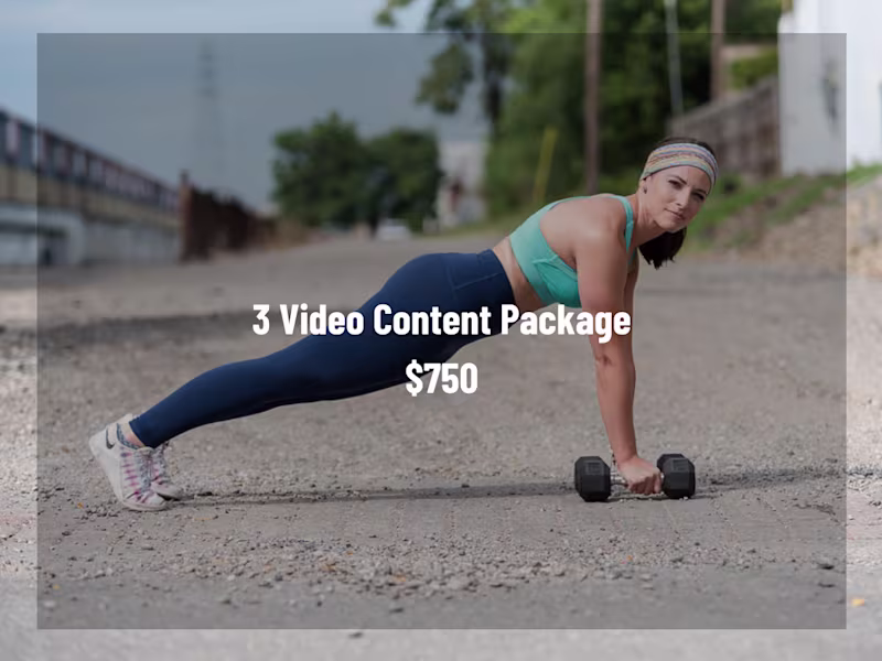Cover image for 3-Video Content Package