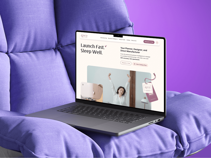 Cover image for Brand & Website Revamp for PFD Style