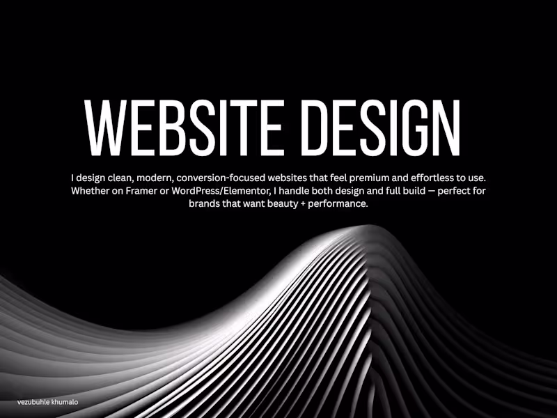 Cover image for Website Design That Captures Your Brand