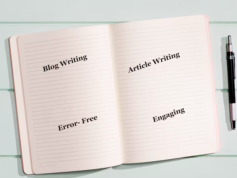 Cover image for Expert technical blog writer in web design, A.I and technology