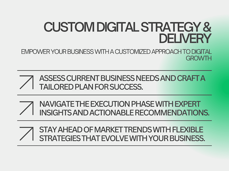 Cover image for Custom Digital Strategy & Delivery