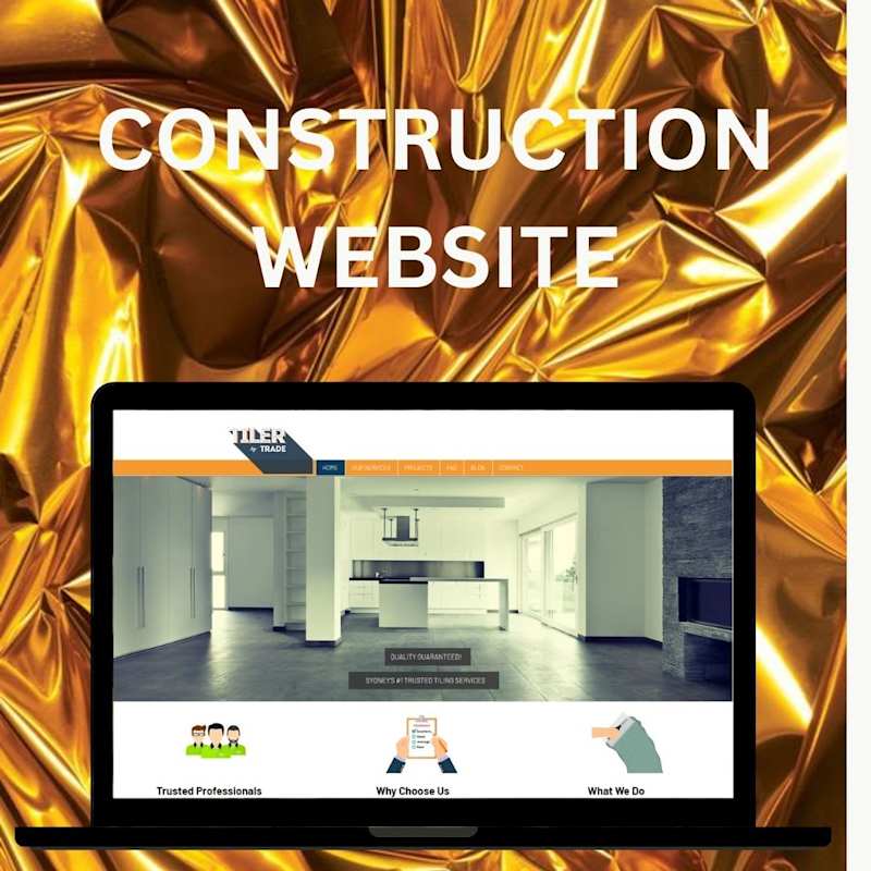 Cover image for Construction Website With SEO Optimization 