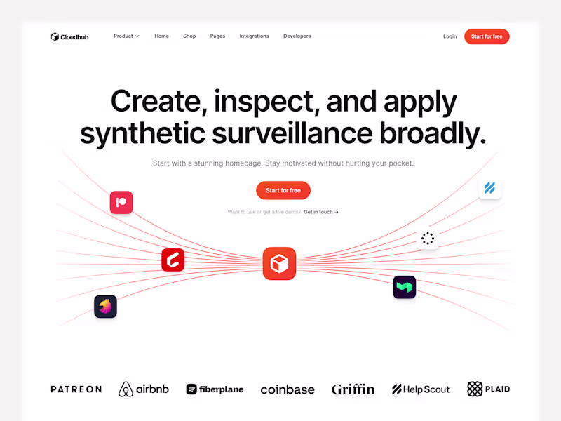 Cover image for Saas Website