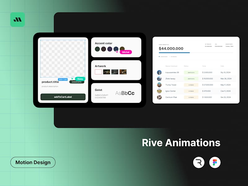 Cover image for Rive Animations