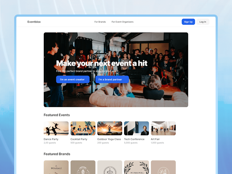 Cover image for Eventblox - Make your next event a hit!