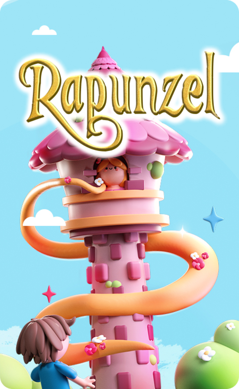 Cover image for Rapunzel