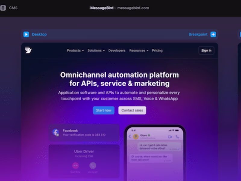 Cover image for Multi-page Framer Website