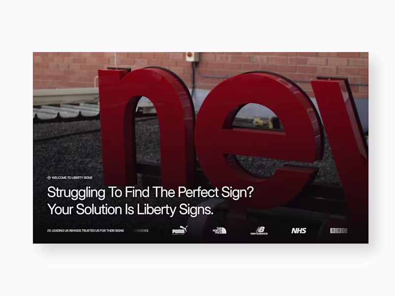 Cover image for Liberty Signs: Commercial Signage & Graphics