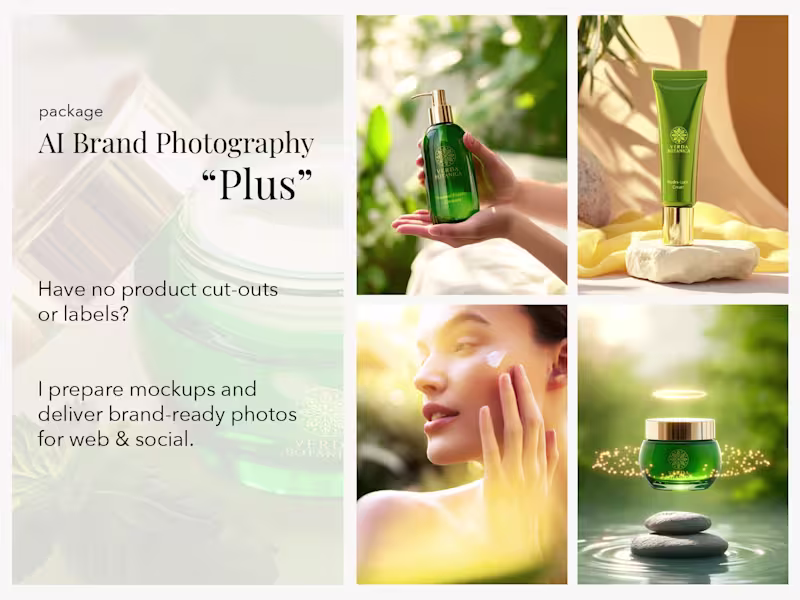 Cover image for AI Brand Photography "Plus"