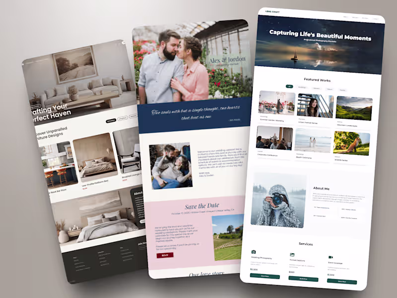Cover image for I will design a responsive and engaging landing page