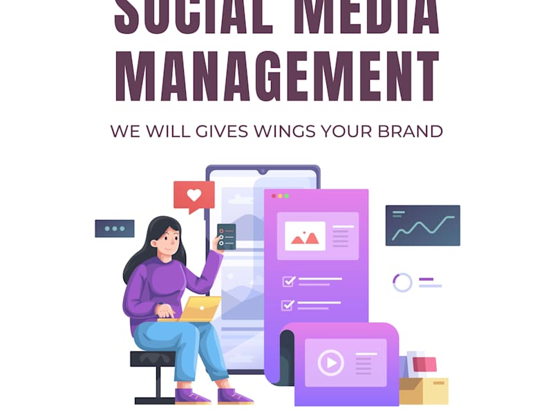 Cover image for Social media management 