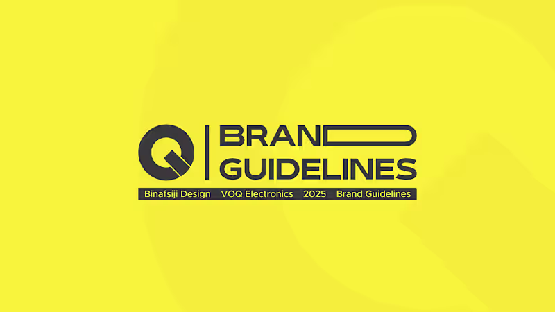 Cover image for VOQ Brand Guidelines