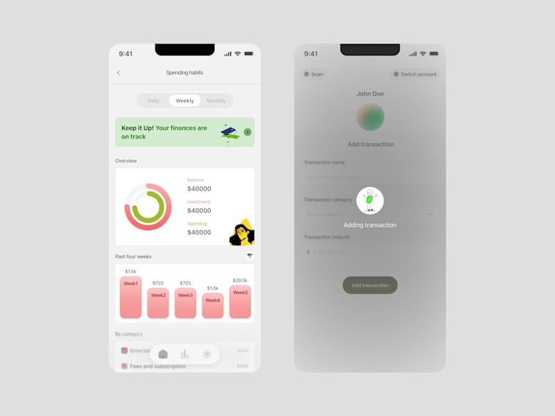 Cover image for Budget App Design