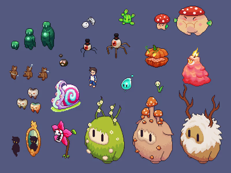 Cover image for Pixel Art Character Design