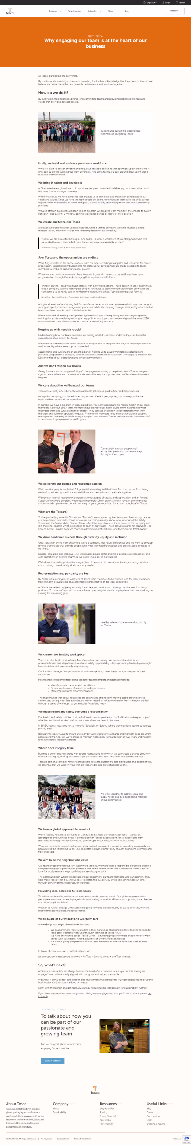 Cover image for Blog Page Design for B2B Enterprise Company | WordPress