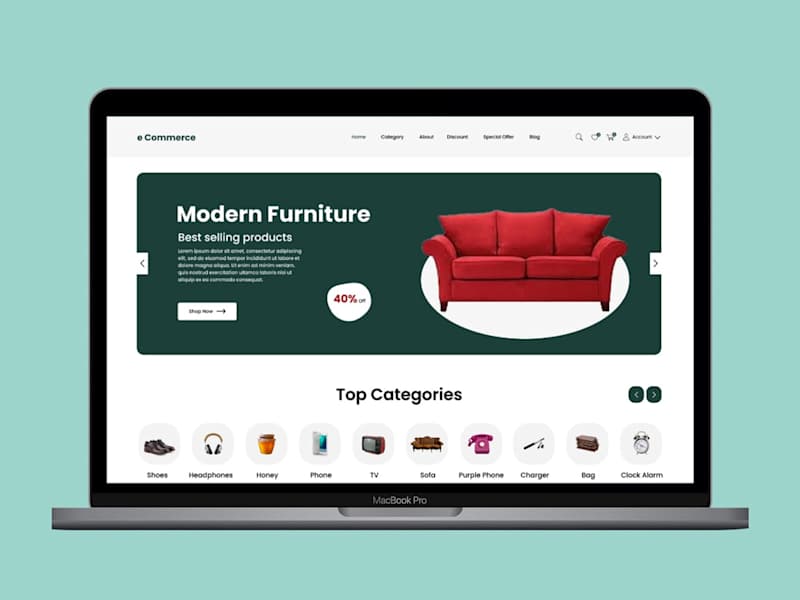 Cover image for Full Funnel E-commerce website