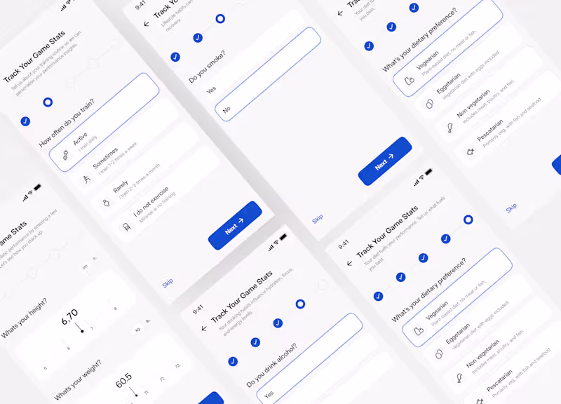 Cover image for A showcase of my recent web, mobile & Saas design projects.