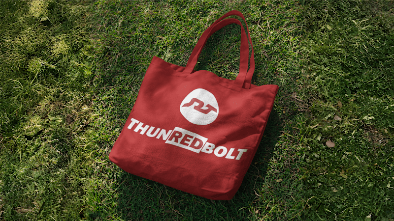 Cover image for Red Thunderbolt Brand Identity Design