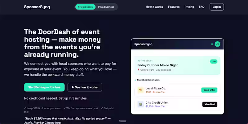 Cover image for Proud to have built SponsorSynq — an AI agent that helps eve...