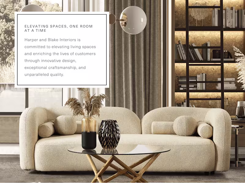 Cover image for Harper and Blake Interiors