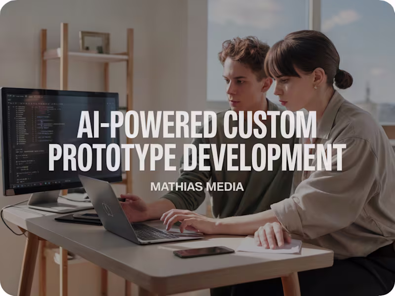 Cover image for AI-Powered Custom Prototype Development