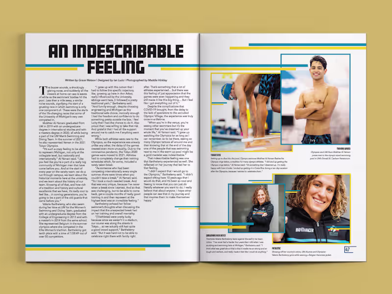 Cover image for Michiganensian Editorial Design