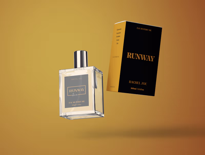 Cover image for Runway Fragrance Packaging Design for PCA Group