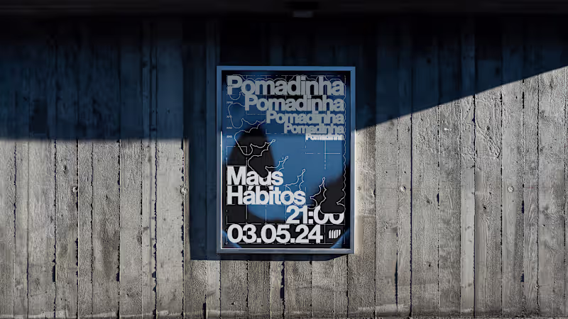 Cover image for Pomadinha @ Maus hábitos | VISUAL IDENTITY