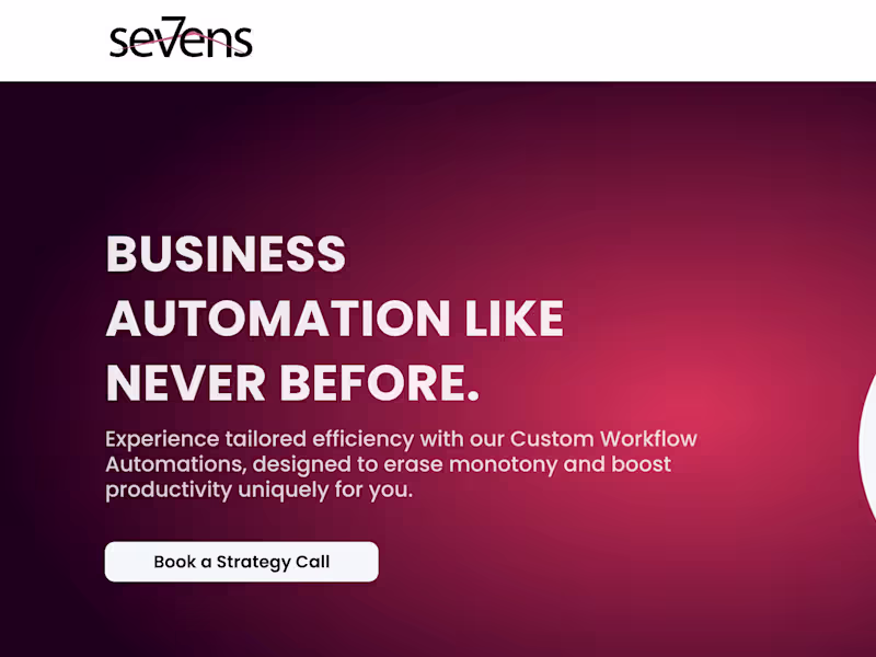 Cover image for Sevens AI- Automate Your Business