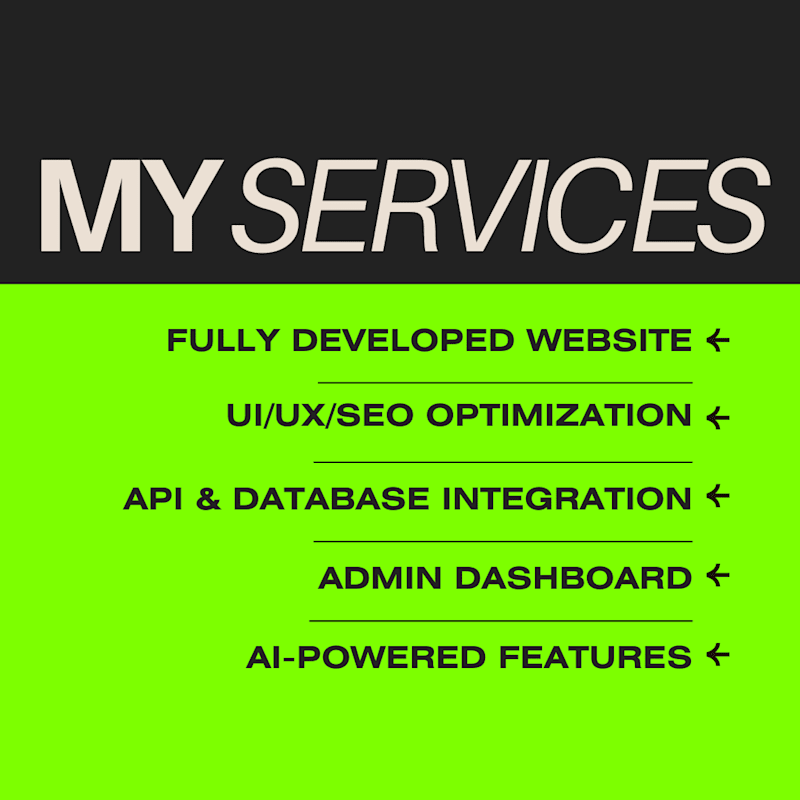 Cover image for Full-Stack Web Development