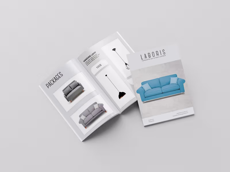 Cover image for Passion project "Furniture catalog"