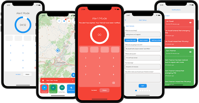 Cover image for SafeAlone - Realtime Location and Notifications